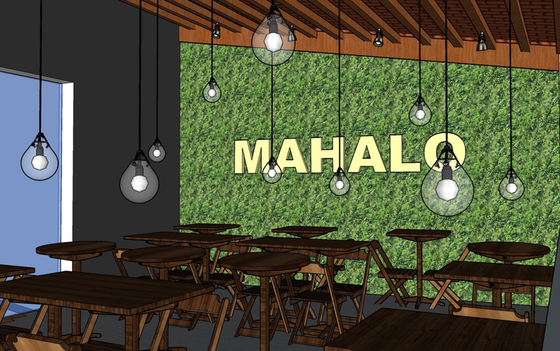Mahalo Lounge Bar detalhe 3